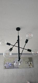 Woonkamer Hanglamp, Ophalen of Verzenden, Gebruikt, Metaal, Minder dan 50 cm