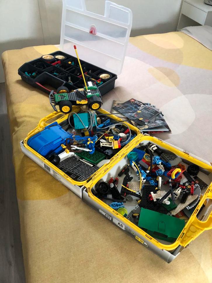 Lego Technic - 2 Dozijn Onderdelen, Kinderen en Baby's, Speelgoed | Duplo en Lego, Gebruikt, Lego, Losse stenen, Ophalen