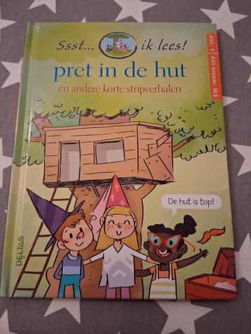 boek ssst ik lees! - pret in de hut - avi M3 beschikbaar voor biedingen