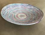 Upcycled Fruitschaal handgemaakt, Overige materialen, Schaal, Rond, Nieuw