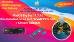 Big Sur 11.7.10 Voor-Geïnstalleerde m.2 NVME SSD+Adapter, Nieuw, MacOS, Ophalen of Verzenden