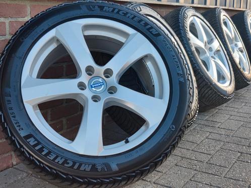 Gave 18 inch Volvo V90 S90 XC70 Winterset Michelin PA5 6+mm, Auto-onderdelen, Banden en Velgen, Banden en Velgen, Winterbanden
