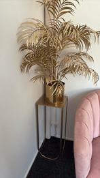 Goudkleurige kunstplant, Huis en Inrichting, Woonaccessoires | Zuilen en Pilaren, Ophalen, Zo goed als nieuw