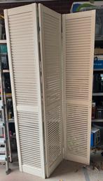 TE KOOP: Louvre kamerscherm/-deurtjes, Ophalen, Zo goed als nieuw