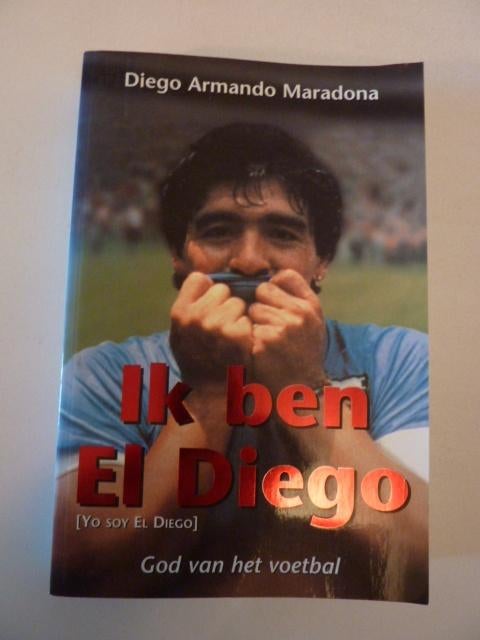 Diego Armando Maradona - Ik ben El Diego 2001, Ophalen of Verzenden, Zo goed als nieuw