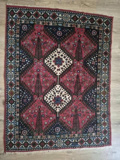 Handgeweven Perzisch tapijt uit Iran - 100% wol - 133x102cm, Huis en Inrichting, Stoffering | Tapijten en Kleden, Zo goed als nieuw