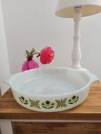 Anchor Hocking Fire King ovenschaal melkglas groen, Ophalen of Verzenden, Zo goed als nieuw