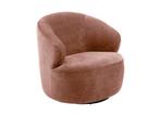 by fonQ Hug Draaibare Fauteuil Chenille Terra | Van €549, nu, Huis en Inrichting, Fauteuils, Byfonq, Nieuw, Ophalen of Verzenden