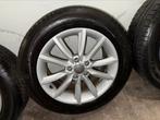 Audi Seat Skoda Volkswagen 17 inch velgen met winterbanden, Ophalen of Verzenden, Gebruikt, Audi