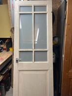 Binnendeur met glas 71,5x221, Gebruikt, Minder dan 80 cm, 215 cm of meer, Binnendeur