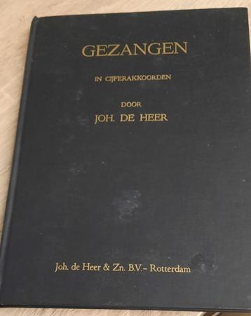Gezangen der Ned. Herv. Kerk in cijferakkoorden, 189 blz.  beschikbaar voor biedingen