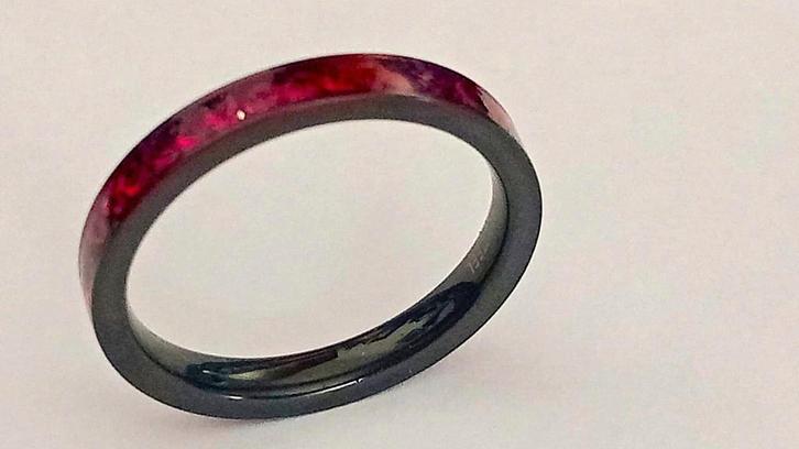 Red Ruby AA1 Zirkon Melano Style Ring (Size:19mm), Sieraden, Tassen en Uiterlijk, Ringen, Nieuw, Dame of Heer, 19 tot 20, Rood