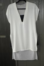Leuke tuniek van ZARA, maat M, ZGAN!!, Maat 38/40 (M), Ophalen of Verzenden, Zo goed als nieuw, Wit