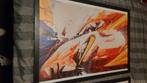 Dragon ball z canvas plus frame 55×90 cm, Verzamelen, Poppetjes en Figuurtjes, Ophalen of Verzenden, Zo goed als nieuw