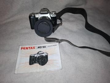 Pentax MZ-50 Spiegelreflexcamera met SMC Pentax-F 35-80 m beschikbaar voor biedingen