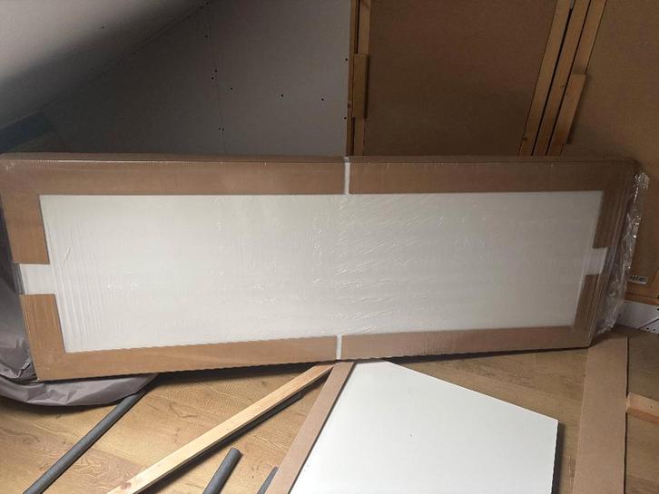 Opdekdeuren rechtsdraaiend 73cm x 201,5cm, Doe-het-zelf en Verbouw, Deuren en Horren, Nieuw, Binnendeur, 200 tot 215 cm, Minder dan 80 cm