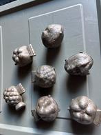 Antieke Marsepein  Mallen mal  - 7 stuks, Ophalen of Verzenden