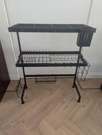 Kitchen drying rack - Afdruiprek, Ophalen, Gebruikt, Zwart, 50 tot 100 cm