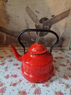 Rood emaille ketel, Antiek en Kunst, Antiek | Emaille, Ophalen of Verzenden