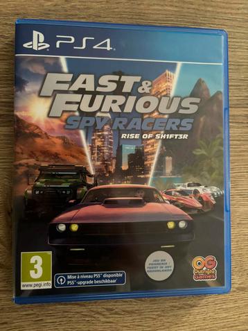 Fast & Furious Spy Racers Rise of Shifter PS4 + PS5 Upgrade