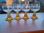 Vintage Roemer Glazen Amberkleurig, Ophalen of Verzenden