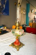 Vintage/antieke olielamp, Ophalen of Verzenden