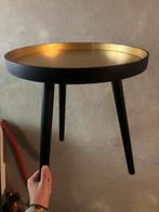 Tafel / nachtkastje, Huis en Inrichting, Tafels | Bijzettafels, Ophalen, Minder dan 55 cm, Rond, Zo goed als nieuw