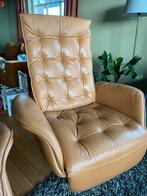 Luxe stoelen, Huis en Inrichting, Fauteuils, Gebruikt, Ophalen of Verzenden, 75 tot 100 cm, Leer