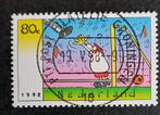nvph 1763 gestempeld Voetbal 1998, Postzegels en Munten, Verzenden, Na 1940, Gestempeld