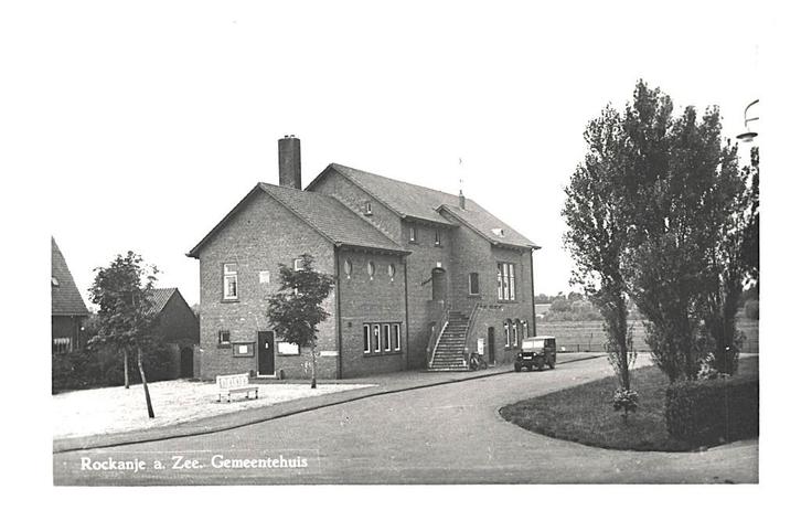 979078 Rockanje aan Zee ZH 1955 Jeep Postzegel afgeweekt, Verzamelen, Ansichtkaarten | Nederland, Gelopen, Zuid-Holland, Ophalen of Verzenden