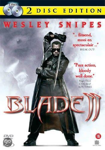 Blade 1, 2 en 3. De complete Trilogy., Cd's en Dvd's, Dvd's | Horror, Zo goed als nieuw, Vampiers of Zombies, Alle leeftijden