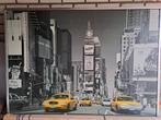 Groot canvas wanddecoratie New York Time Square, Ophalen, Zo goed als nieuw, 125 cm of meer, 75 cm of meer