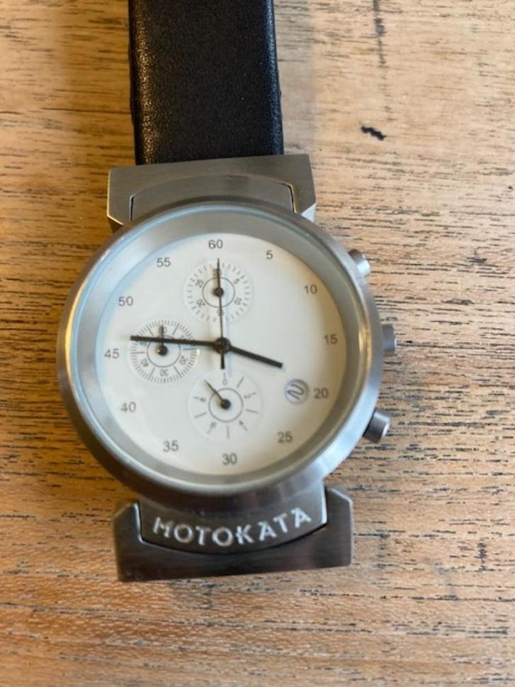 Horloge Motokata Museum ed. Chrono G-F. Zeldzaam. Nieuwstaat, Sieraden, Tassen en Uiterlijk, Horloges | Heren, Zo goed als nieuw
