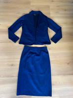 Supermooie nieuwe set King Louie blazer rok jasje blauw 38 M, Kleding | Dames, Nieuw, King Louie, Jasje, Blauw