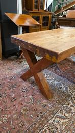 19e eeuwse kersenhouten kloostertafel, Ophalen