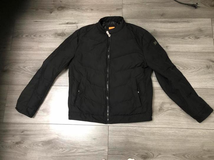 Zwarte Boss Orange Jas - Maat M/L, Kleding | Heren, Jassen | Winter, Zo goed als nieuw, Maat 52/54 (L), Zwart, Ophalen of Verzenden