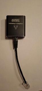 Adroit Goods 1000Mbps 1x2 internerkabel Splitter, Computers en Software, Ophalen of Verzenden, Nieuw