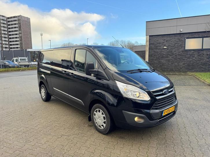 Ford Transit Custom 290 2.0 TDCI L2H1 Trend DC, Auto's, Bestelauto's, Bedrijf, Te koop, ABS, Adaptive Cruise Control, Airbags