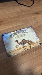 Camel reclame bord Nieuw sigaretten reclame, Nieuw, Ophalen of Verzenden, Bruin