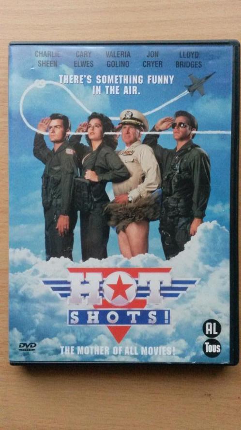 Hot shots - Charlie Sheen / Lloyd Bridges / Jim Abrahams, Cd's en Dvd's, Dvd's | Komedie, Alle leeftijden, Verzenden