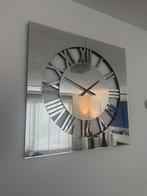 Grote Eric Kuster Stijl Klok - 80x80cm, Huis en Inrichting, Woonaccessoires | Klokken, Ophalen, Zo goed als nieuw, Analoog, Wandklok