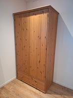 Houten Kledingkast (Ikea Hurdal), Huis en Inrichting, Kasten | Kledingkasten, Ophalen, Gebruikt, 100 tot 150 cm, Scandinavisch