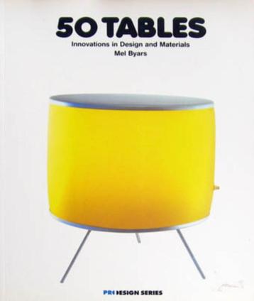 50 tables: innovations in design and materials