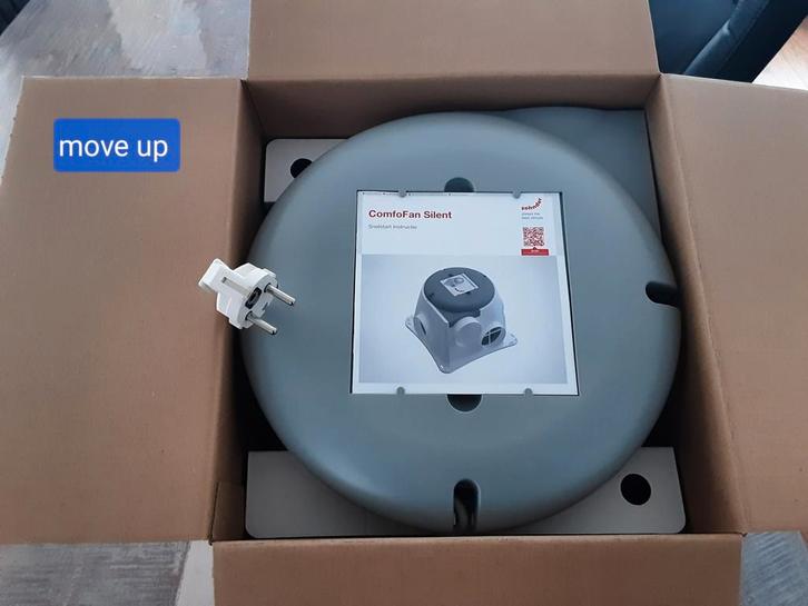 Zehnder Comfofan move up *nieuw*, Doe-het-zelf en Verbouw, Ventilatie en Afzuiging, Nieuw, Afzuiger, Ophalen of Verzenden