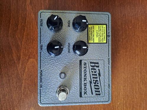 Benson Stonk box, Muziek en Instrumenten, Effecten, Zo goed als nieuw, Distortion, Overdrive of Fuzz, Volume, Ophalen of Verzenden