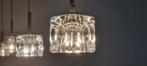 Moderne Hanglamp met Glazen Kubussen, Ophalen, Zo goed als nieuw, Glas, Modern