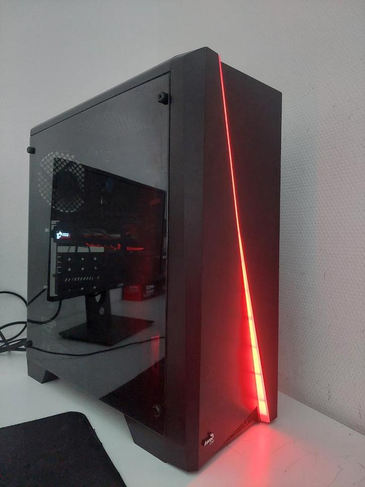 Snelle Game PC - Intel i5, Radeon RX, Windows 11, Computers en Software, Desktop Pc's, Refurbished, 3 tot 4 Ghz, HDD, SSD, 16 GB