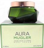 Aura Thierry Mugler 200 ml body Cream in doos Discontinued, Sieraden, Tassen en Uiterlijk, Uiterlijk | Parfum, Verzenden, Nieuw