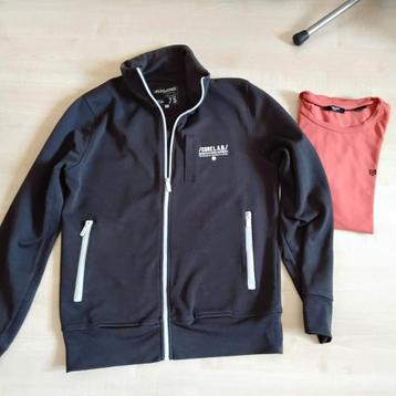 Jack&Jones zwart vest maat S en T-shirt  beschikbaar voor biedingen