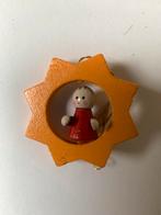 Houten vintage Kerstboomhangers kerst engeltjes, Ophalen of Verzenden, Gebruikt